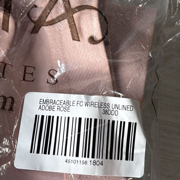 Soma EMBRACEABLE
Wireless Unlined Bra‎ 38DDD NWT in packaging - Picture 6 of 6